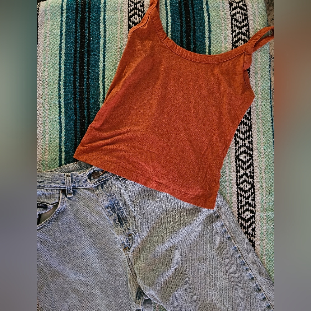 Wild Fable tank top rust orange (size small)